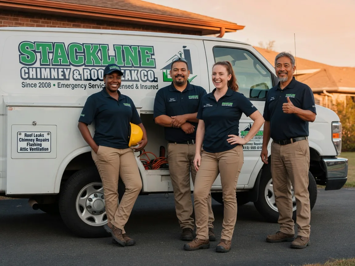 Chimney flashing repair company in Regent, ND